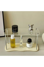 Elegant Two-Tier Display Shelf