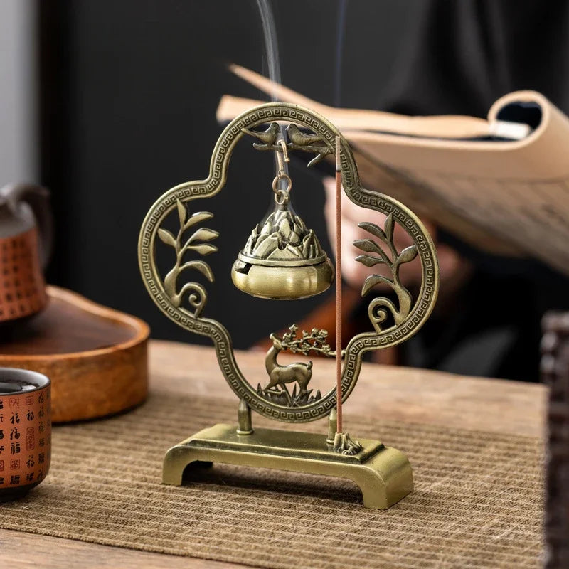 Serenity Bell Hanging Incense Burner