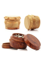 Rustic Wood Herb Grinder