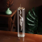 Celestial Drift Glass Incense Holder