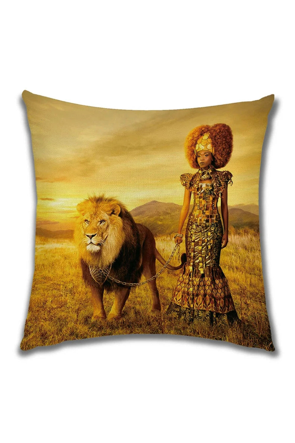 African Lady Pillow Case