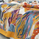 Botanical Garden Floral Blanket