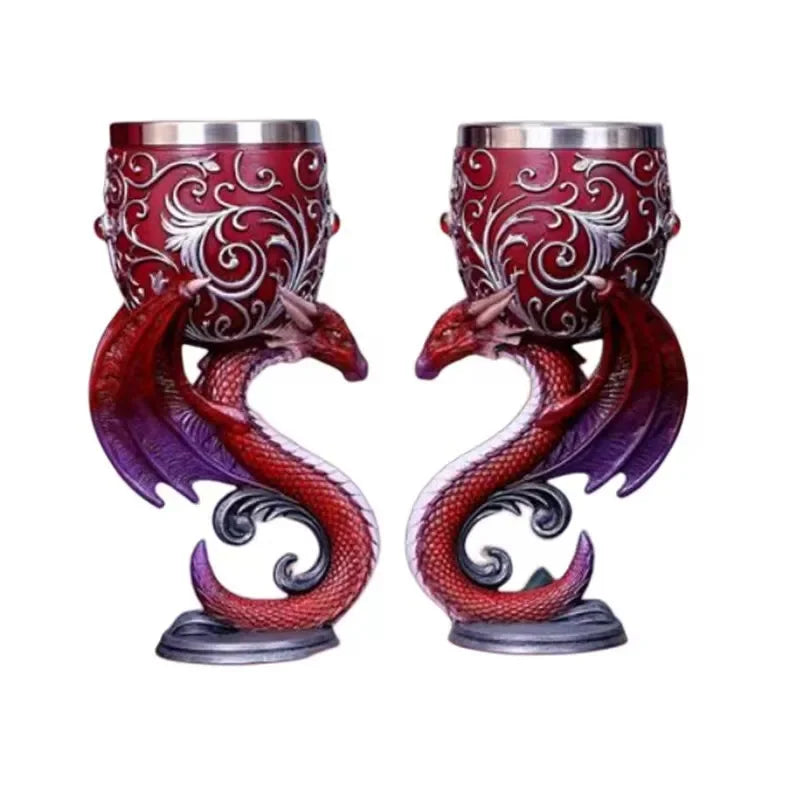 Dragon Skull Stainless Goblet