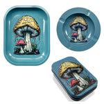 Psychedelic Mushroom Tray Set