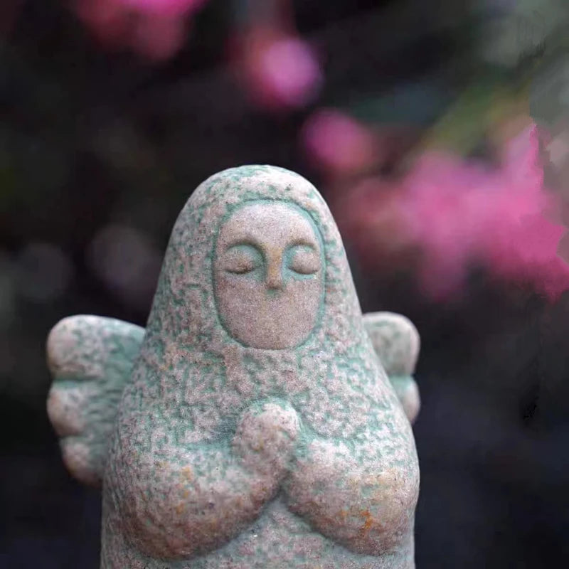 Peaceful Angel Garden Statue