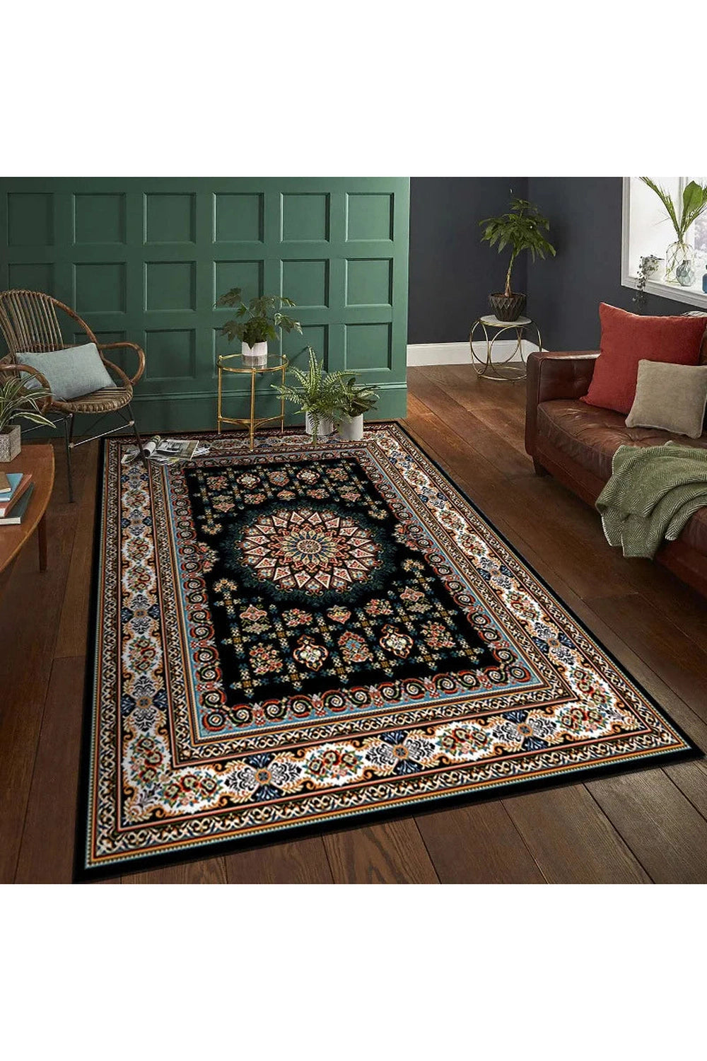 Persian Boho Washable Rug