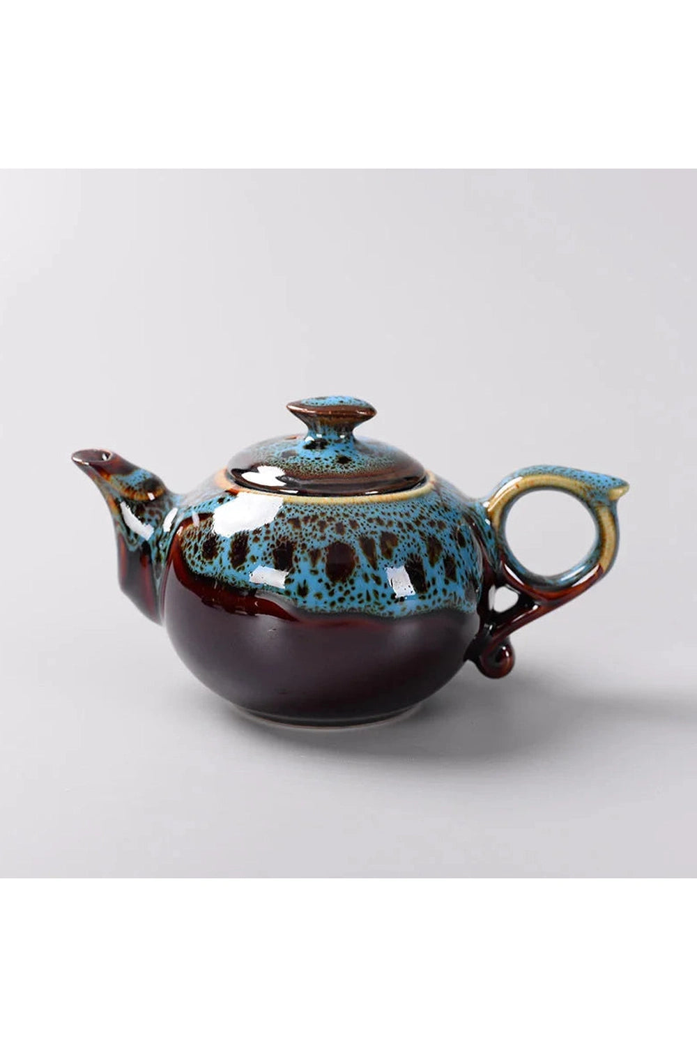 Kiln Glaze Chinese Teapot