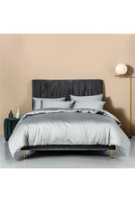 Dark Green Cotton Bedding Set