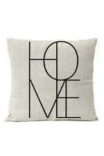 Black Geometric Pillow Cover