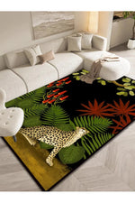 Y2K Leopard Lounge Rug