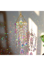 Glass Suncatcher Rainbow Windchime