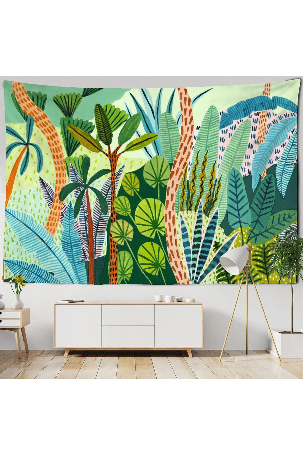 Tropical Adventure Van Tapestry