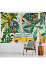 Tropical Adventure Van Tapestry