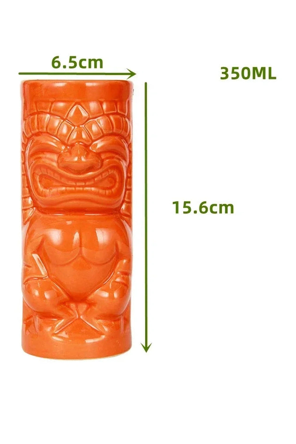 Ceramic Tiki Cocktail Mug