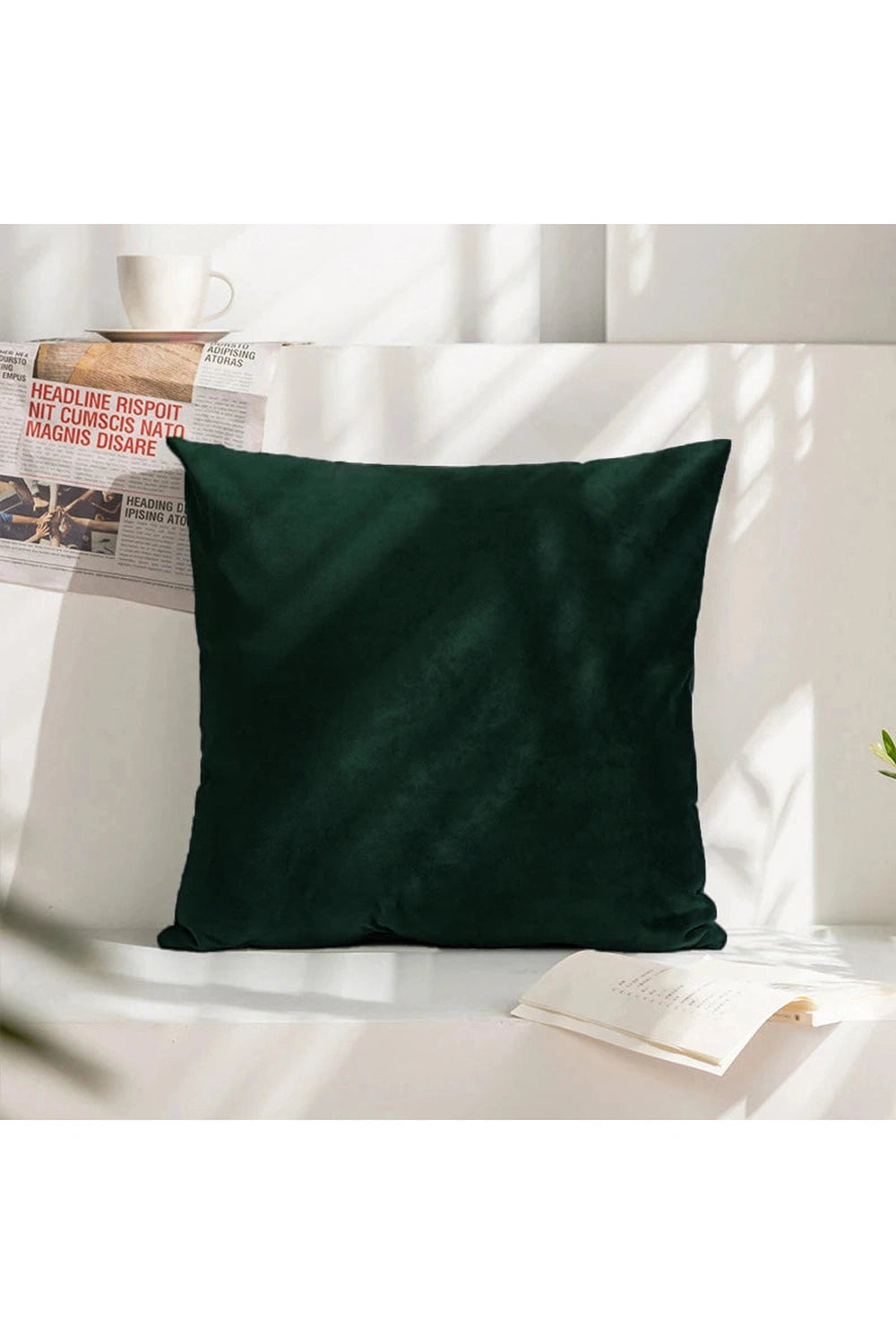 Velvet Sofa Decoration Pillow Case