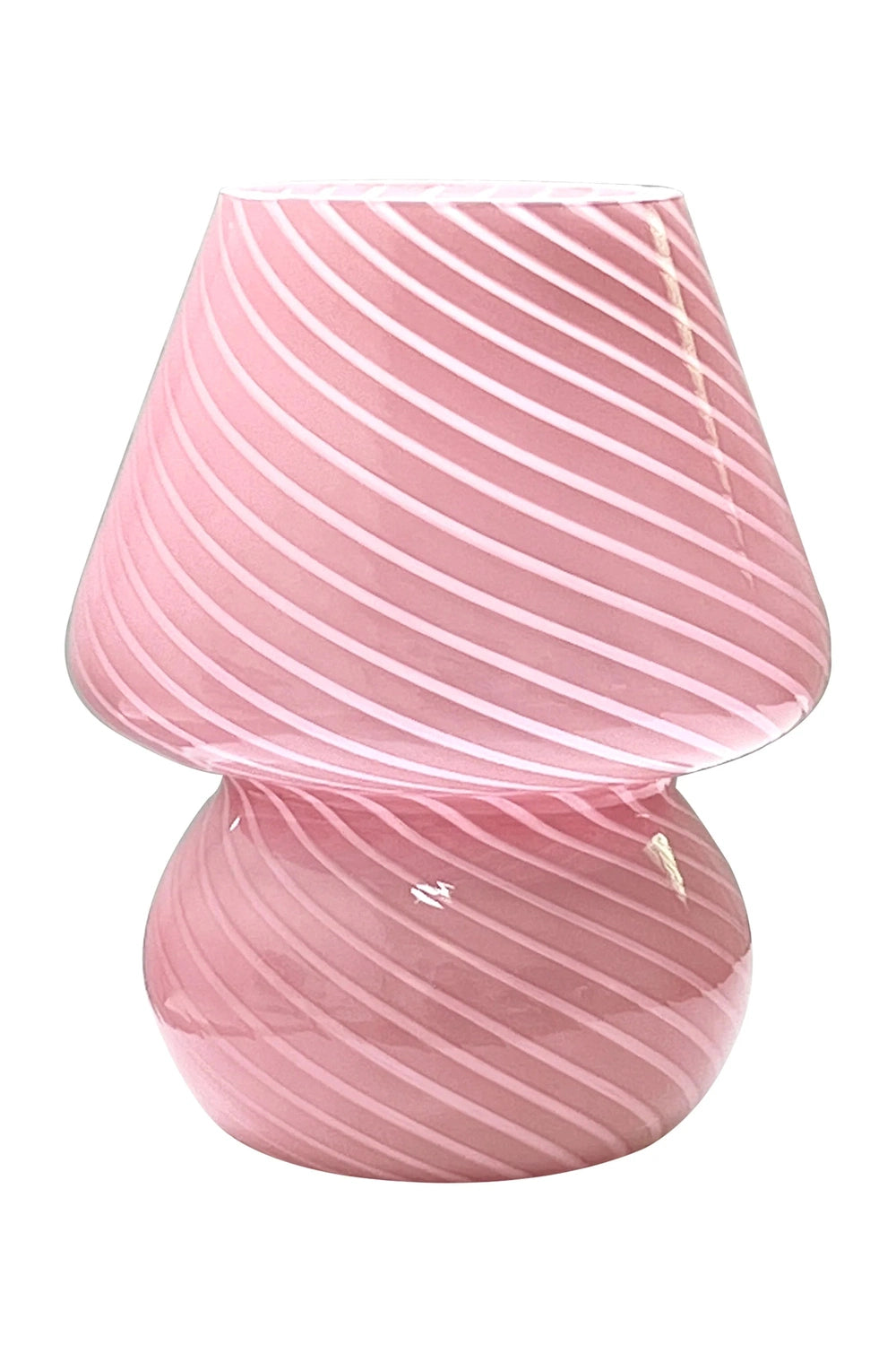 Murano Striped Glass Lamp