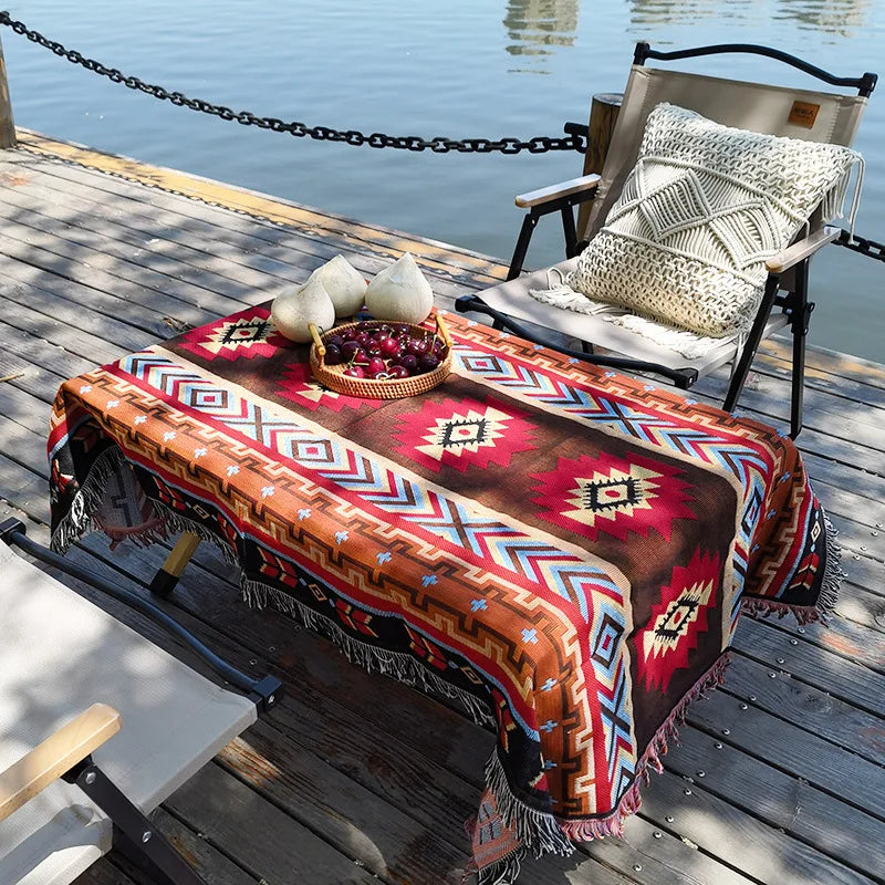 Tribal Southwestern Picnic Blanket