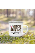 Nurse Life Enamel Coffee Mug