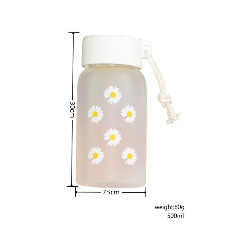 Sunny Pastel Blossom Bottle