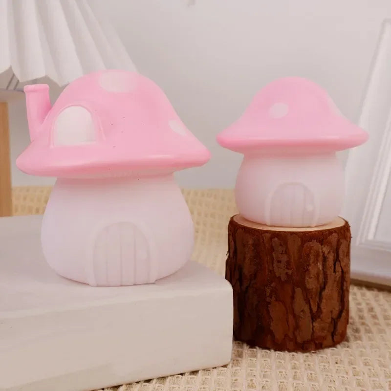 Mushroom LED Bedside Light