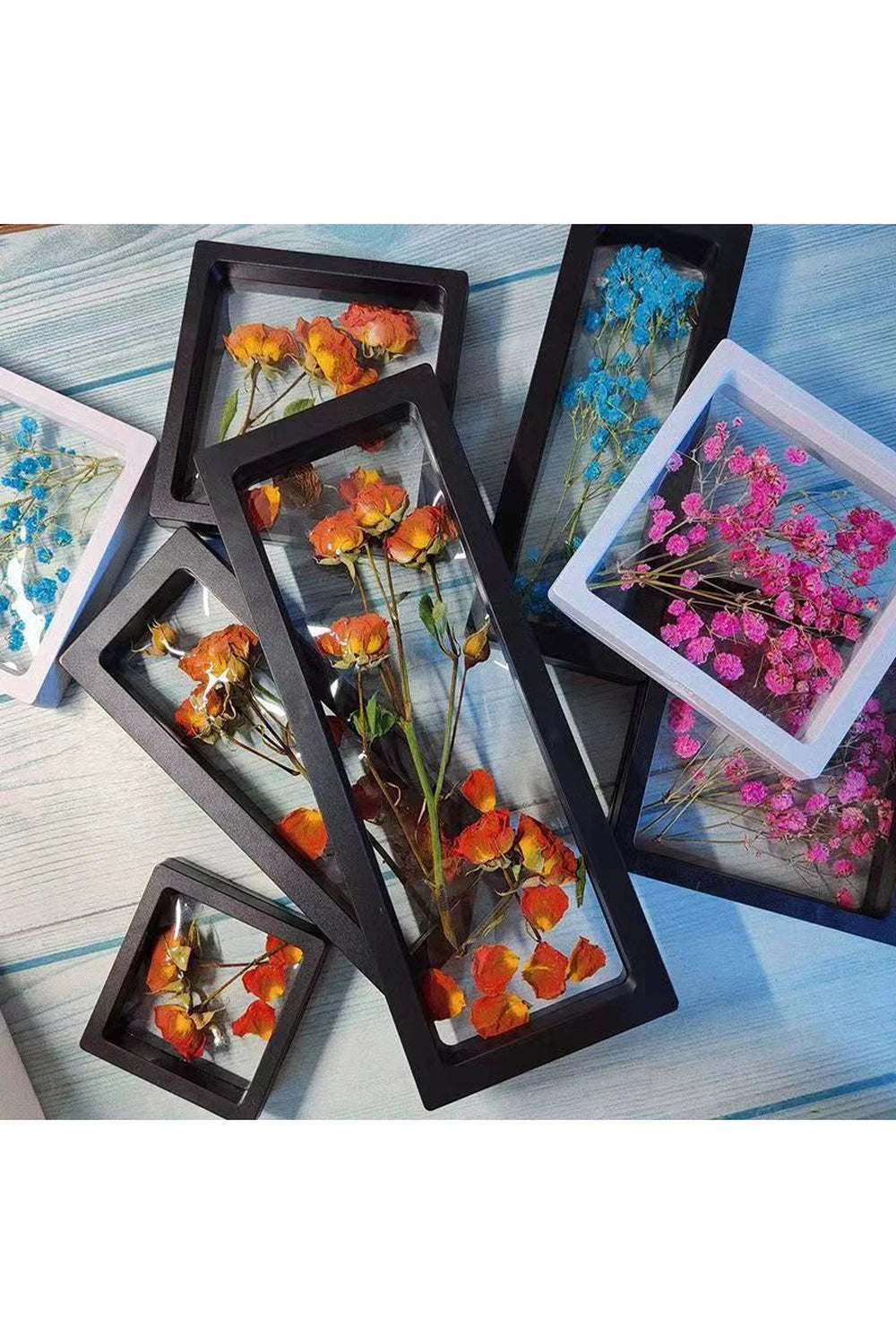 Elegant Pressed Flower Frame Set