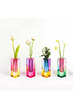 Colorful Geometric Wedding Vase