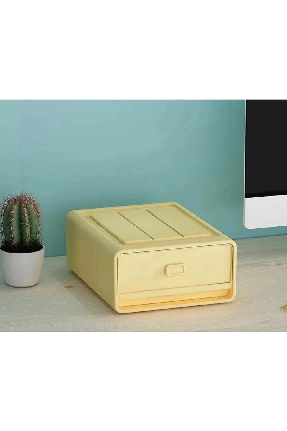 Pastel Stackable Organizer Drawers