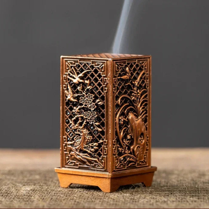 Dark Academia Mystic Bloom Incense Burner