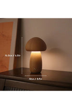 Wooden Mushroom Night Lamp