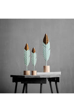 Modern Feather Table Decor Figurine