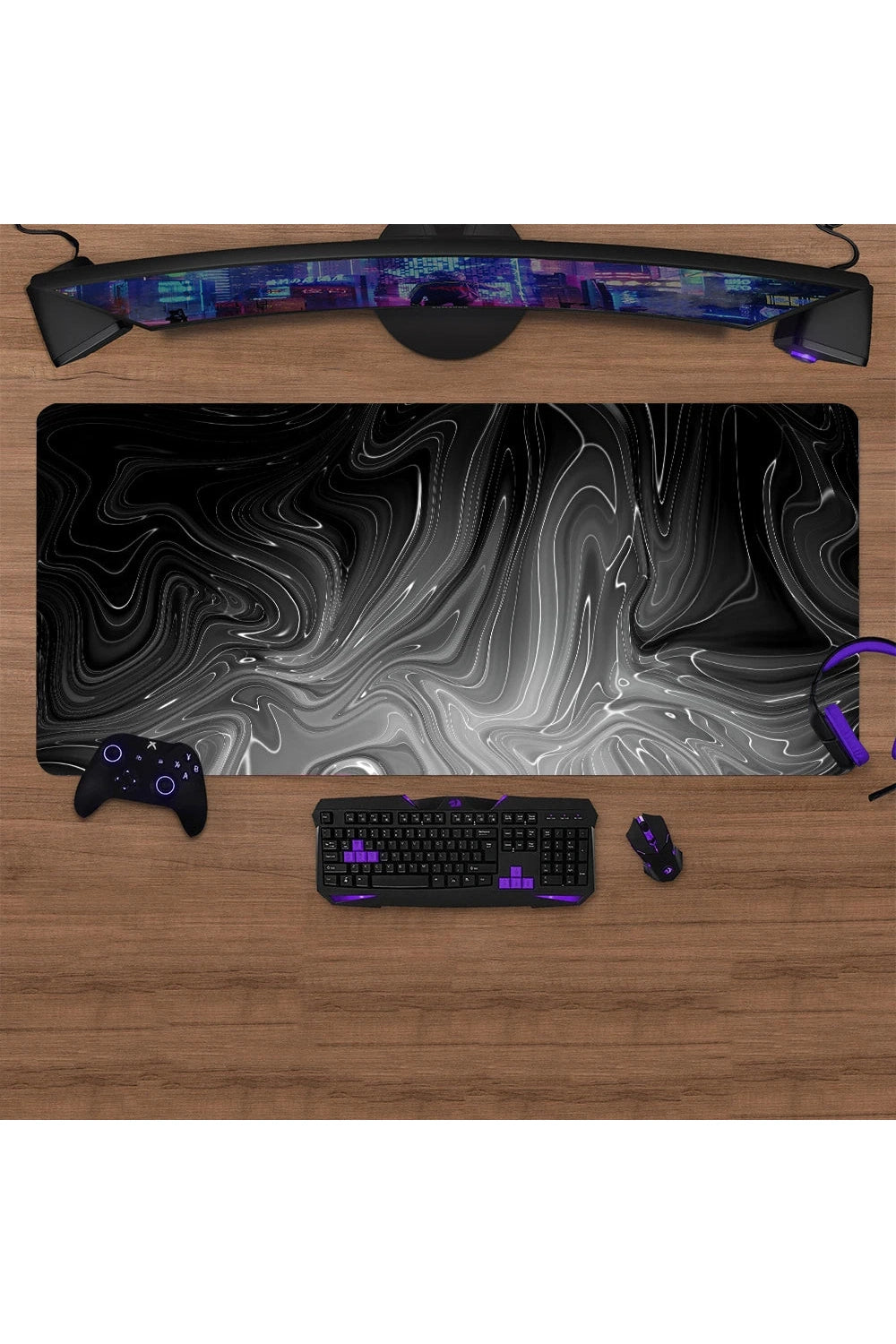 Liquid Paint Anime Deskmat