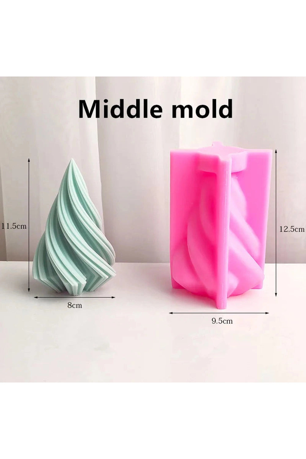 Unique Wavy Candle Mold DIY