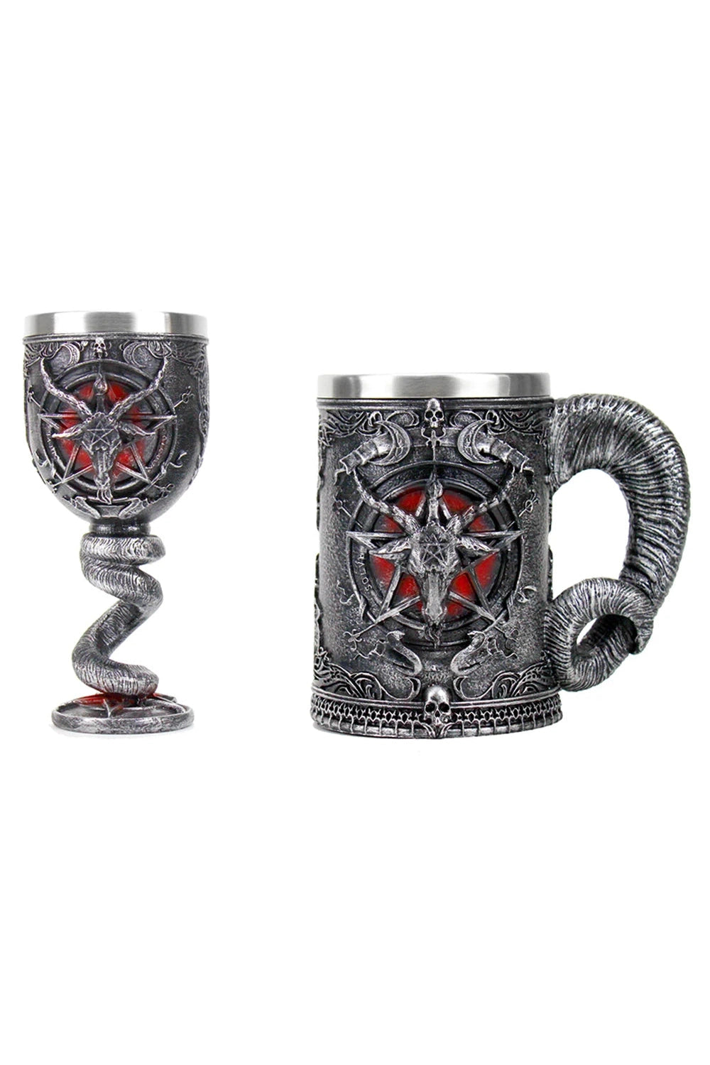 Baphomet Ritual Mug and Goblet