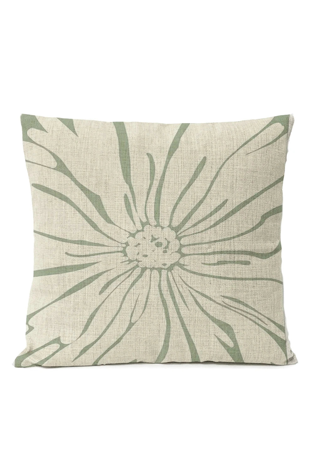 Boho Moon Floral Pillow Case