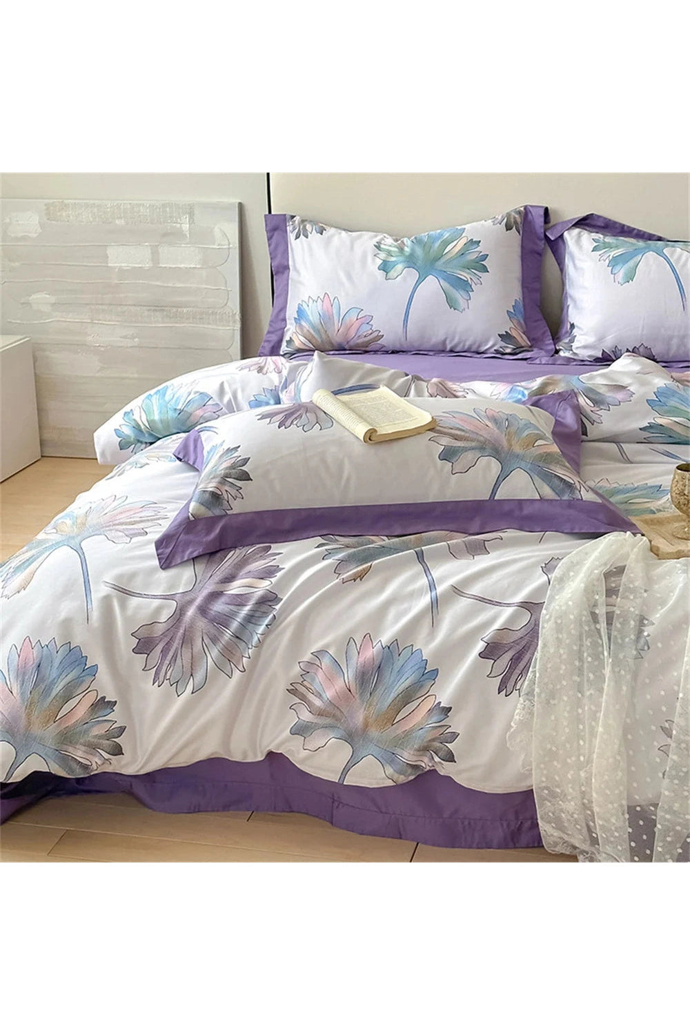 Soft Flowers Bedding Set