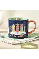 Snow Night Christmas Mug