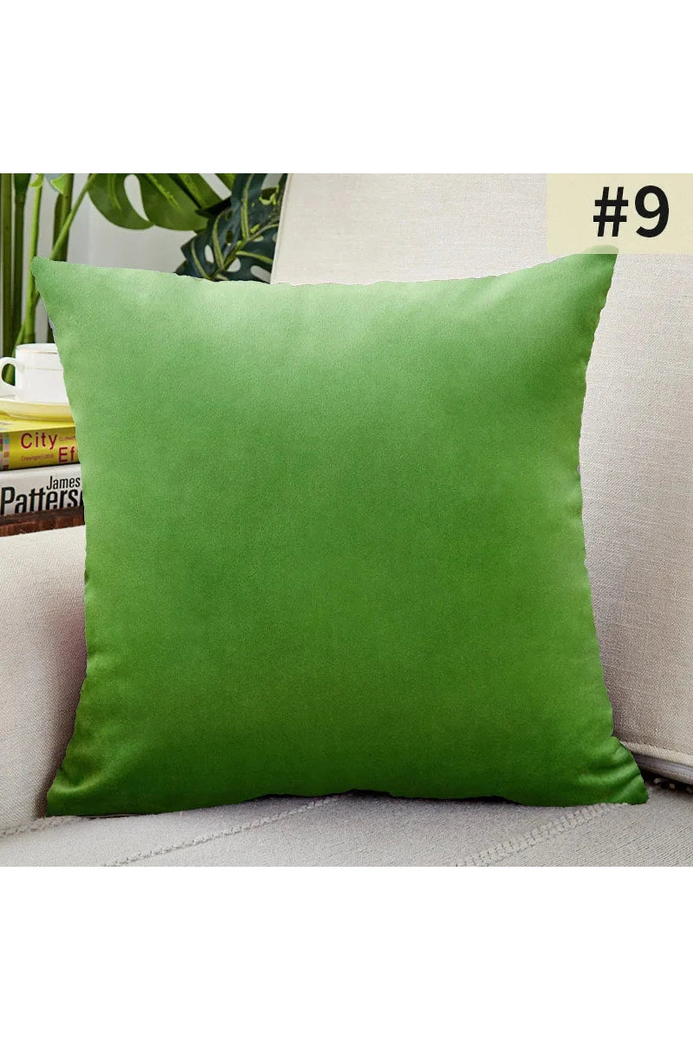 Green Velvet Gift Pillow Case