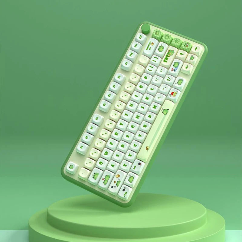 Green Animal MOT Keycaps