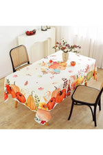 Autumn Pumpkin Harvest Tablecloth