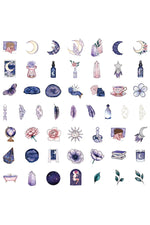 Magic Witch Moon Aesthetic Stickers