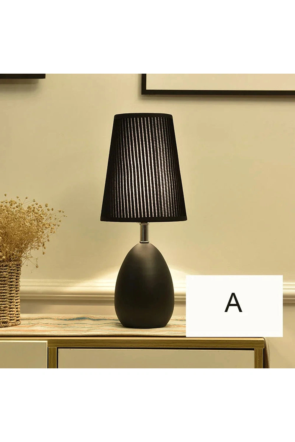 Monochrome Nordic Night Lamp