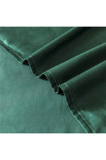 Dark Green Cotton Bedding Set