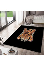 Wild Tiger Jungle Art Rug