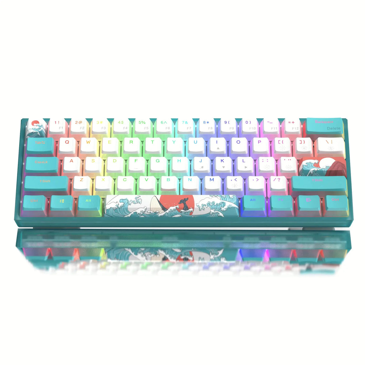 Blue Theme Gamer Keyboard