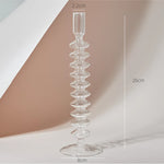 Crystal Aura Taper Candle Holders