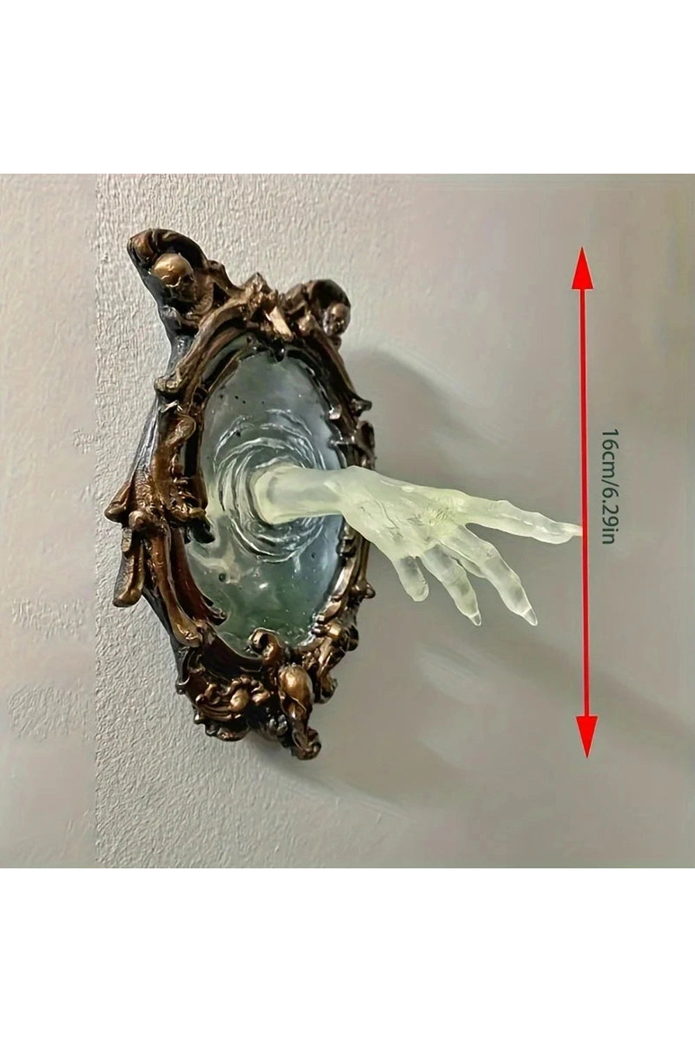 Halloween Victorian Ghost Wall Sculptures