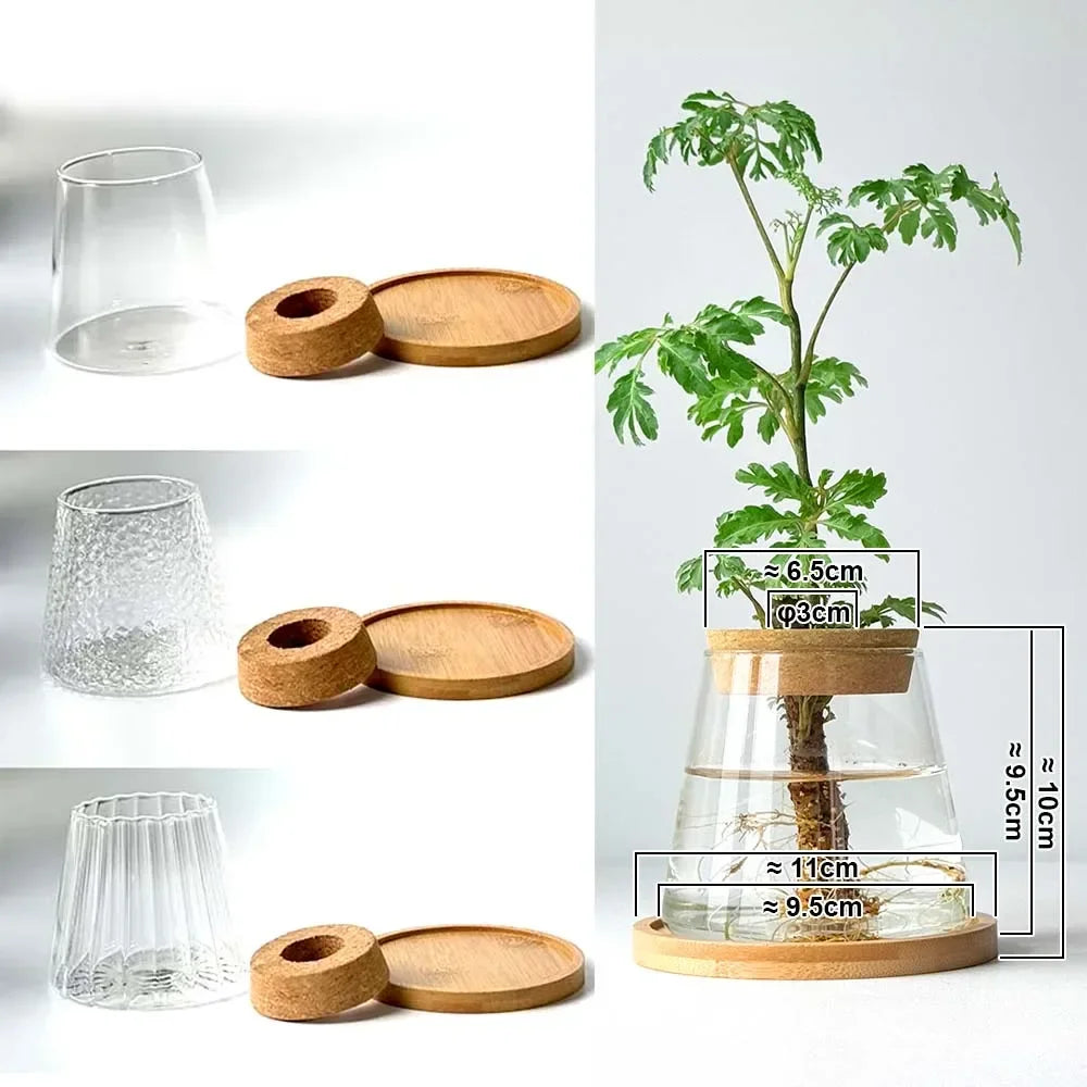 Earthy Zen Root Hydro Plant Pot