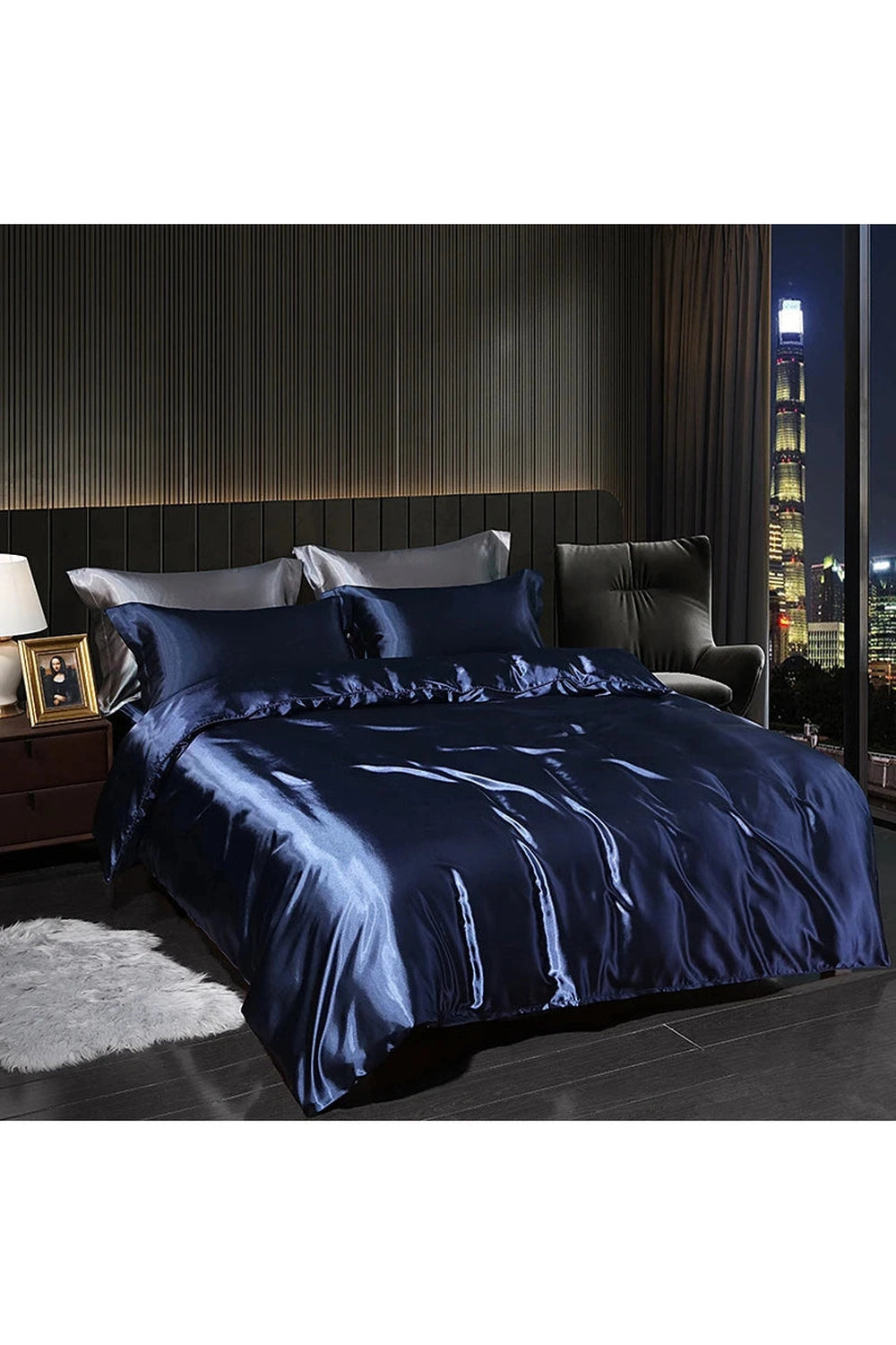 High-End Satin Bedding Set