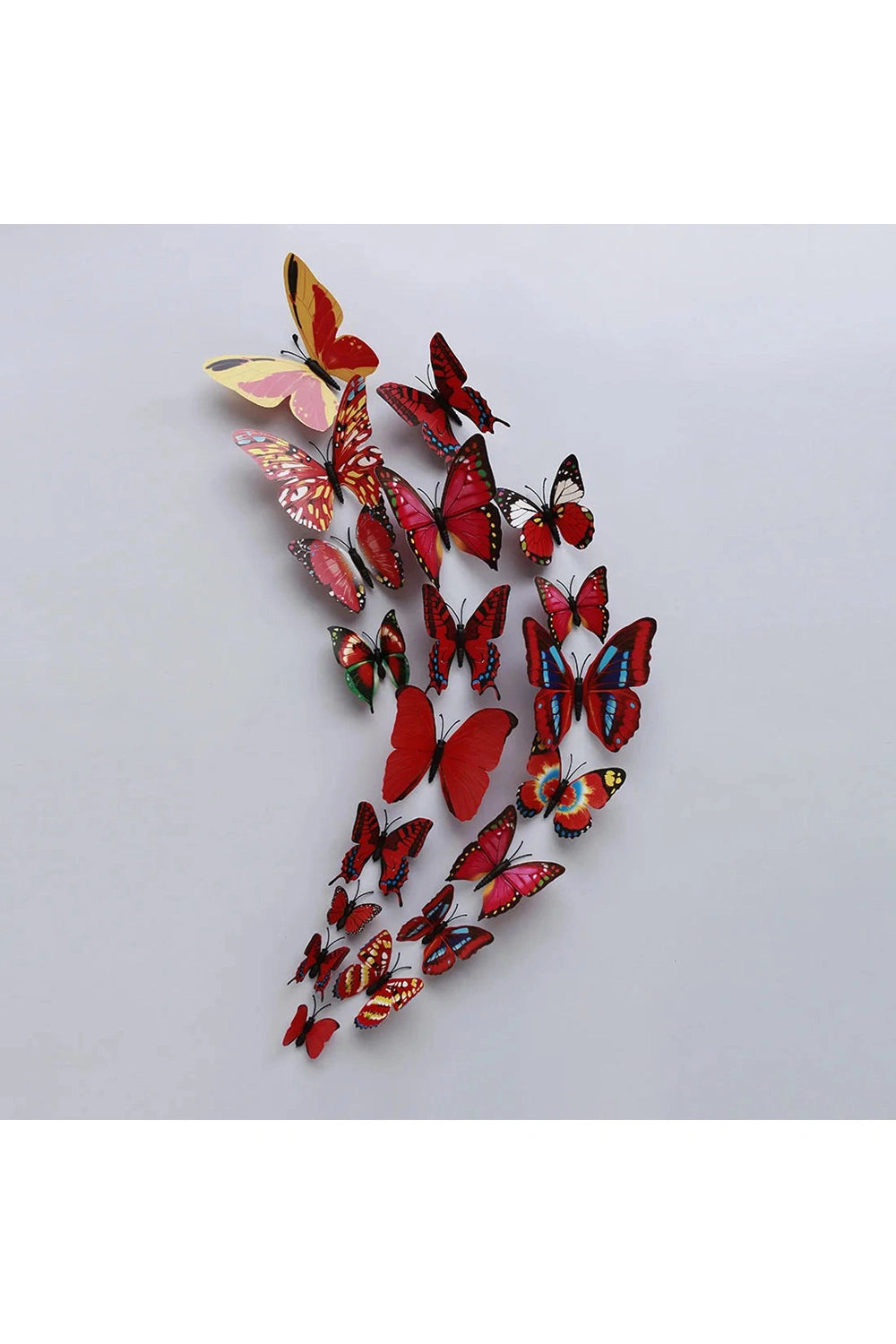 Colorful 3D Butterfly Stickers