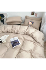 Cozy Solid Color Bedding Set